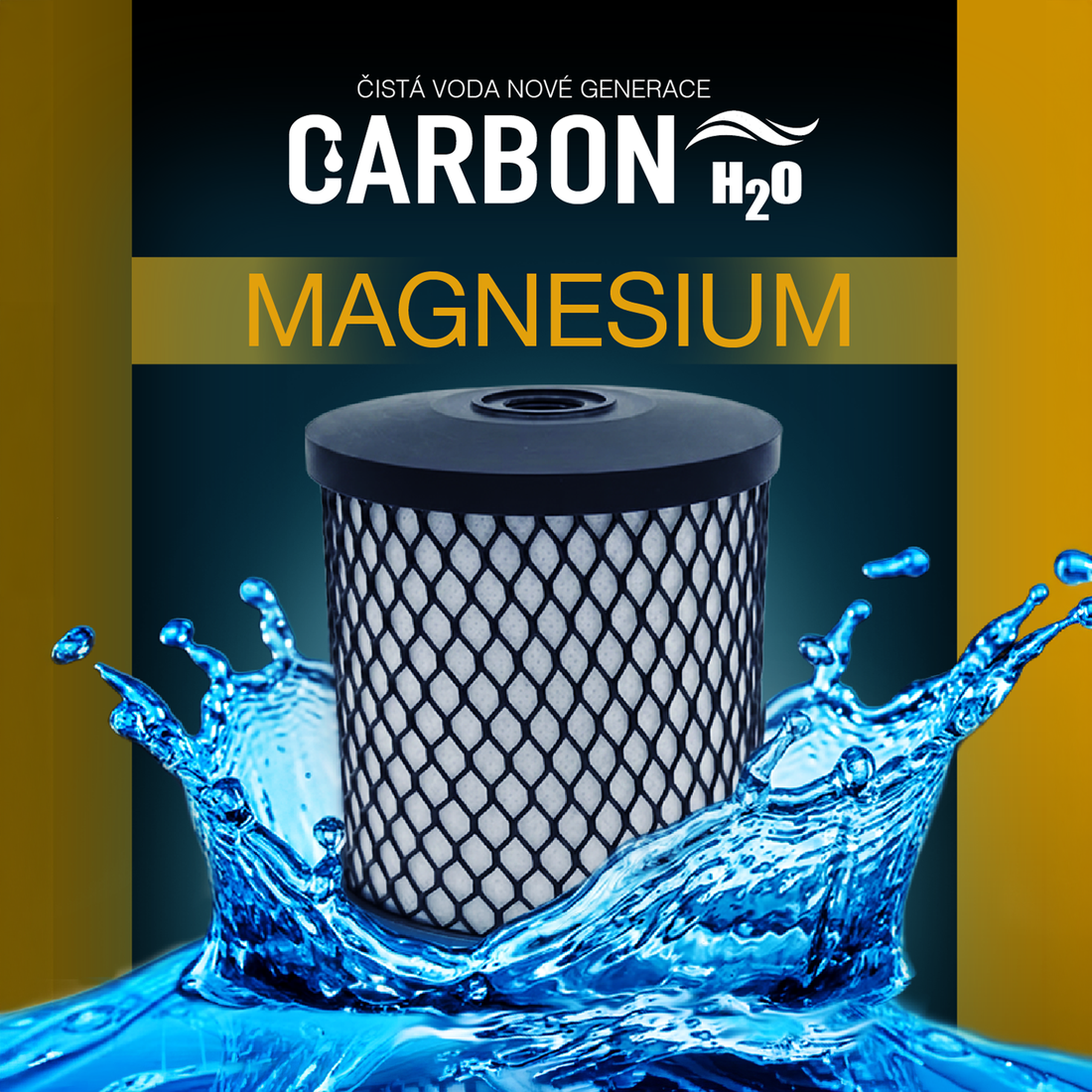Filtr Carbon H2O Magnesium